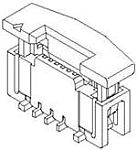 TE Connectivity, 52559, 52559-1433 0.5mm Pitch 14 Way Vertical FPC Connector