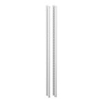 Schneider Electric PrismaSeT HD Series RAL 9003 Steel Vertical Profile, 2000mm H, 45mm W, 45mm D For Use With