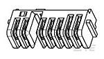 TE Connectivity, 1-1932 7 Way Right Angled Card Connector With PCB Termination