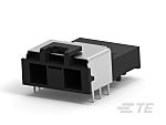 TE Connectivity, 1888861 Receptacle 36 Pin Right Angle Board Mount SCSI Connector 0.8mm Pitch, Through Hole