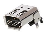 TE Connectivity, 53462-0629 6 Way Right Angle Surface Mount Firewire Connector