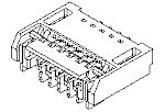 Molex, 501912, 501912-4590 0.3mm Pitch 45 Way Right Angle FPC Connector, Bottom