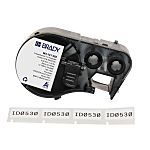 Brady M4 Black on White Label Printer Tape, 1 Width