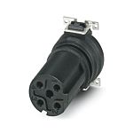 Phoenix Contact Socket Circular Connector Insert 4 Way for use with Circular Connector Inserts