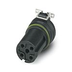 Phoenix Contact Socket Circular Connector Insert 4 Way for use with For Circular Connector Inserts