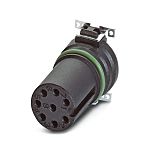 Phoenix Contact Socket Circular Connector Insert 8 Way for use with Circular Connector Inserts