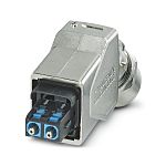 Phoenix Contact, FOC-V14, SCRJ Multimode Duplex Fibre Optic Connector, POF 980/1000μm Fibre Size, 1.5dB Insertion Loss