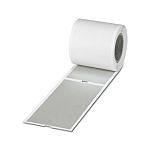 Phoenix Contact EMLS Silver Label, 150mm Width, 70mm Height, 100Per Roll Qty
