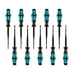 Phoenix Contact Straight Insulated Screwdriver Blade, 10-Piece