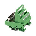 Phoenix Contact VARIOFACE Series 50-Contact Female Interface Module, D-sub Connector, DIN Rail Mount, 75A