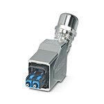 Phoenix Contact, FOC-V14, SCRJ Multimode Duplex Fibre Optic Connector, POF 980/1000μm Fibre Size, 1.5dB Insertion Loss