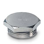 Phoenix Contact EU, M40, Nickel Plated Brass, 50mm Diameter, Threaded