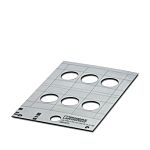 Phoenix Contact US-EML Silver on Silver Cable Labels, 66 mm Length, 30 mm Width, 66mm Label Length, 30mm Label Width