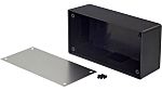 RND RND 455 Series Black ABS Desktop Enclosure, 129 x 64 x 42mm