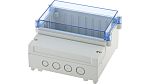 RND RND 455 ABS, Polycarbonate PCB Enclosure, 166x93x161mm