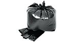 RND Black Polythene Bin Bag, 90L Capacity
