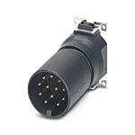 Phoenix Contact PIN Circular Connector Insert 12 Way for use with For Circular Connector Inserts