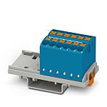 Phoenix Contact Distribution Block, 12 Way, 2.5mm², 22.5A, 440 V, Blue