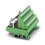 Phoenix Contact VARIOFACE Series 40-Contact Male Interface Module, Flat Ribbon Cable Connector, DIN Rail Mount, 1A