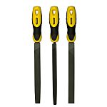 Stanley 390mm, Flat File Handle With Soft-Grip Handle