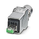 Phoenix Contact CUC Series Male RJ45 Connector, Through Hole, Cat5 Straight 2 -Way
