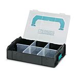 Phoenix Contact Black, White Plastic Compartment Box, 63mm x 260mm x 63mm