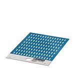 Repère câble Phoenix Contact US-WMT Serre-câble, Ø câble 0.6 → 7mm, Texte : Unlabeled, Bleu