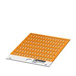 Repère câble Phoenix Contact US-WMT Serre-câble, Ø câble 0.6 → 10mm, Texte : Unlabeled, Orange