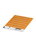 Repère câble Phoenix Contact US-WMT Serre-câble, Ø câble 0.6 → 50mm, Texte : Unlabeled, Orange