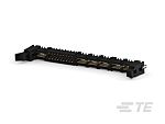 TE Connectivity CROWN EDGE Series Vertical Receptacle Edge Connector, Board Mount, 30-Contacts, 2.5mm Pitch, Surface