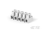 TE Connectivity Barrier Strip, 5 Contact, 8mm Pitch, 1 Row, 30A, 250 V