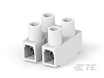 TE Connectivity Barrier Strip, 2 Contact, 10mm Pitch, 1 Row, 30A, 250 V