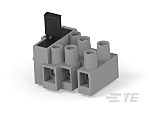 TE Connectivity Barrier Strip, 3 Contact, 10mm Pitch, 1 Row, 10A, 400 V