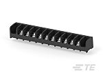 TE Connectivity Barrier Strip, 10 Contact, 9.53mm Pitch, 1 Row, 25A, 600 V