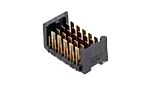 Z-PACK 2mm Pitch High Speed Backplane Connector, Receptacle, Right Angle, 5 Column, 10 Row, 50 Way