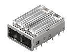 TE Connectivity QSFP Cage Assembly 2-Port, 2227103-1