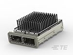 TE Connectivity QSFP Cage Assembly 2-Port, 2170812-3