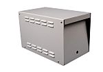 Caja de fuente de alimentación de Aluminio, 366 x 221 x 241mm, Gris, IP30