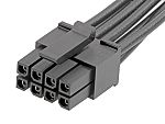 TE Connectivity 214756, Connector Cable Assembly, 150mm, Black Nylon Power Cable