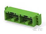 TE Connectivity, 11236 Automotive Connector Plug Green Through Hole 48 Way, Pin Termination 1123630-4