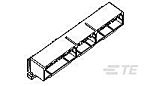 TE Connectivity, 17876 Automotive Connector Plug Grey Through Hole 64 Way, Pin Termination 1-178764-6