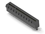 TE Connectivity 1-1871 Series Female Edge Connector, Board Mount, 98-Contacts, 1mm Pitch, 1-Row, Through Hole