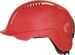 ABUS Abus Red Safety Helmet , Adjustable, Ventilated