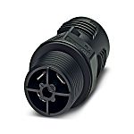 Phoenix Contact Panel Feed Through, 3 Way, 17.5A, QPD W 2PE1, Front Mount, 690 V