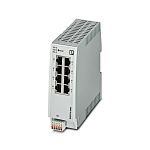Phoenix Contact FL SWITCH Series DIN Rail Mount Ethernet Switch, 8 RJ45 Ports, 100Mbit/s Transmission, 24V