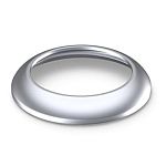 RAFI Metallic Push Button Cover for Use with Pushbutton Switches, 22.3 x 4.8mm