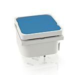 RAFI Blue Tactile Switch, 1NO 100mA 19.05mm Panel Mount