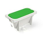 RAFI Green Tactile Switch 30mA 9.5mm Fixed