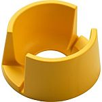 RAFI Yellow Push Button Cap for Use with Switch Accessories, 69 x 69 x 34mm