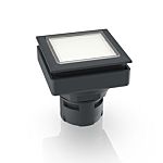 Lunette plate pour Bouton-poussoir lumineux